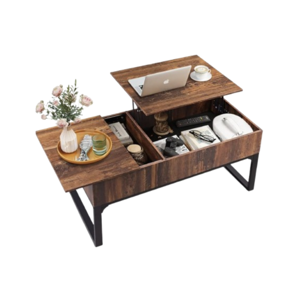 Lifting Coffee Table with Storage 