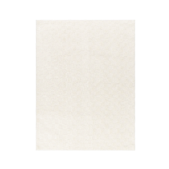 Adler Rug in Ivory Checkerboard