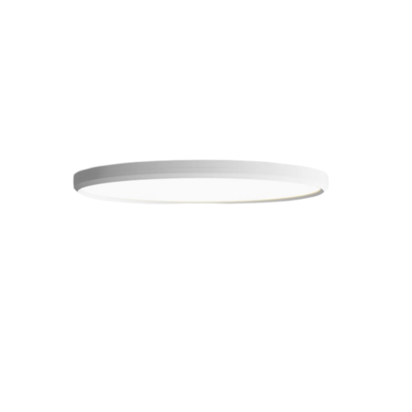 Plain White Ceiling Light, 40cm 