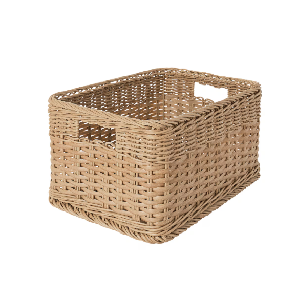 BEKNA Plastic Rattan Basket, 905.133.93, 25x35x20cm