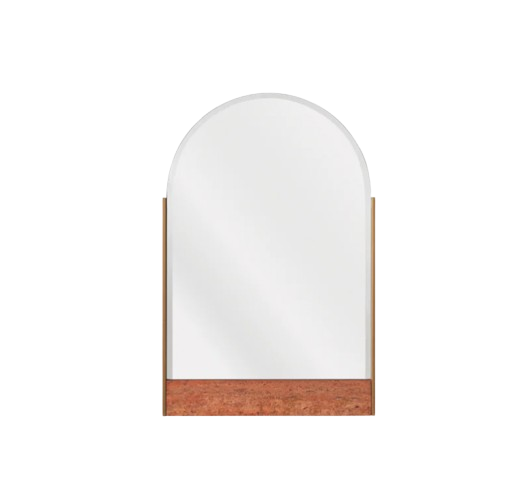 Crimson Wall Mirror