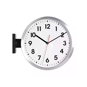 Double Face Wall Clock