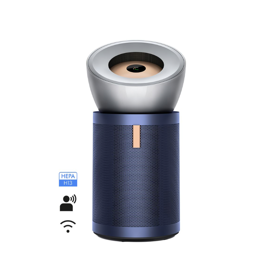 Purifier Big+Quiet Formaldehyde, BP03 - Bright nickel/Prussian blue