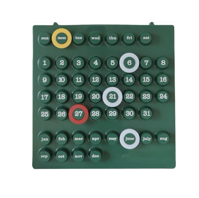 Ring-a-date Calendar