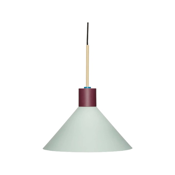 Hübsch Crayon Pendant Lamp, Light Blue