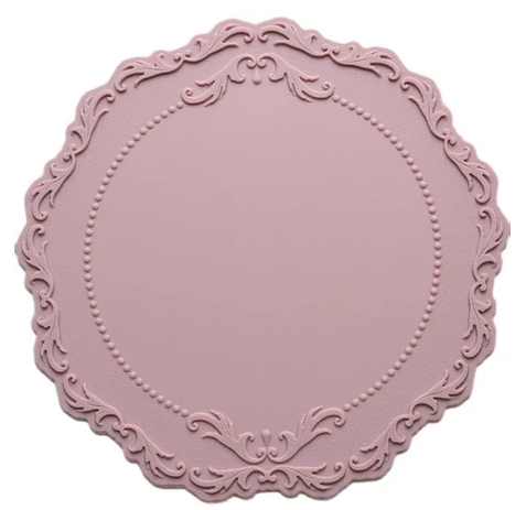 Silicone Coaster - Pink