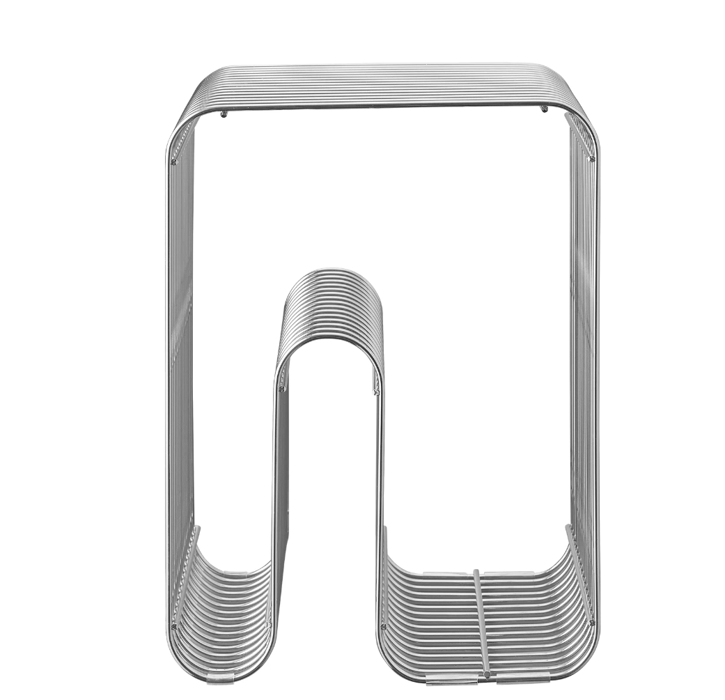 AYTM Curva Stool - Silver