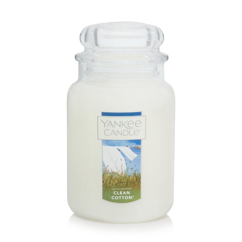 Clean Cotton Original Large Jar Candle