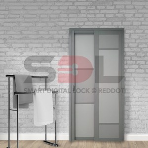 Bathroom Lourve Door