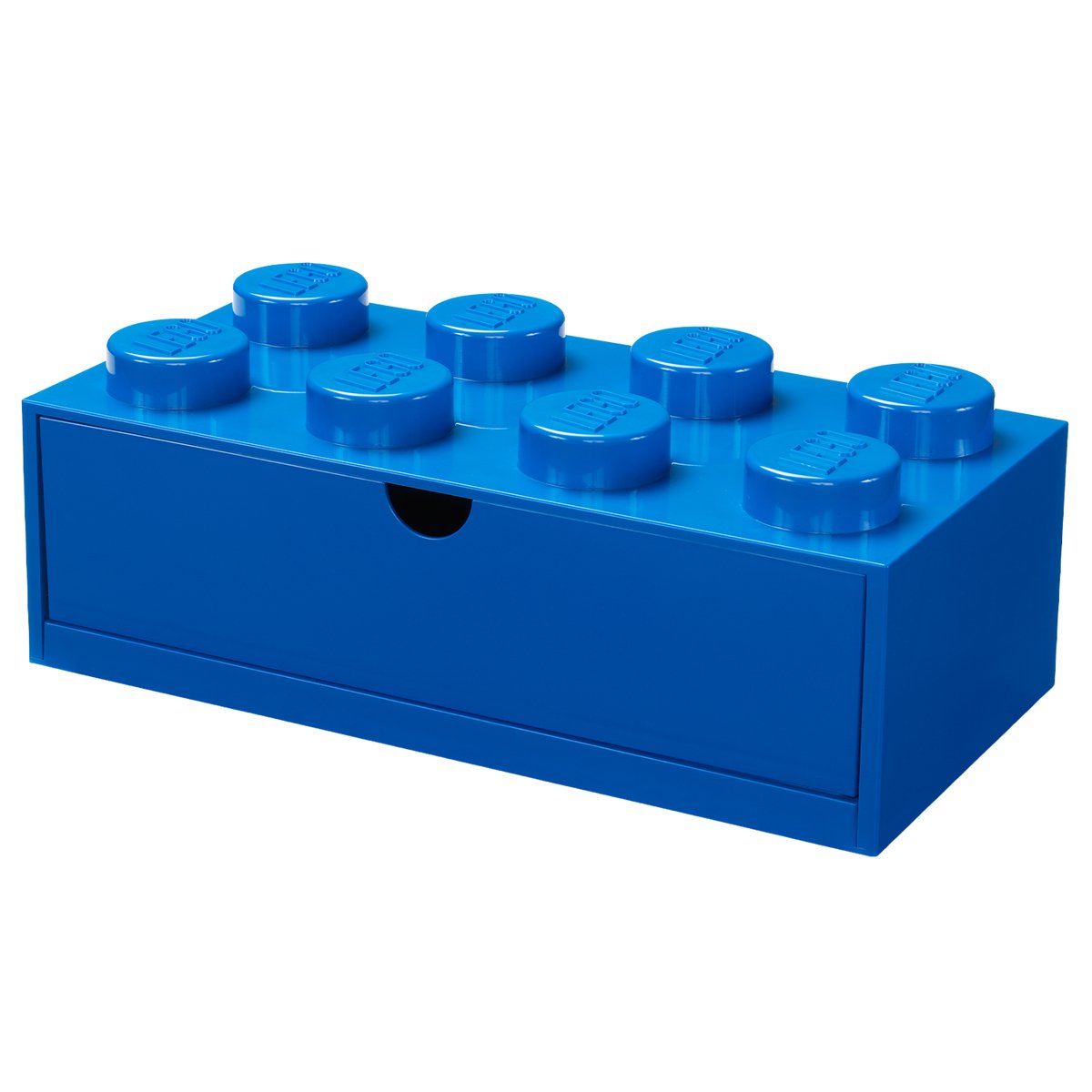Lego Desk Drawer 8 - Bright Blue 