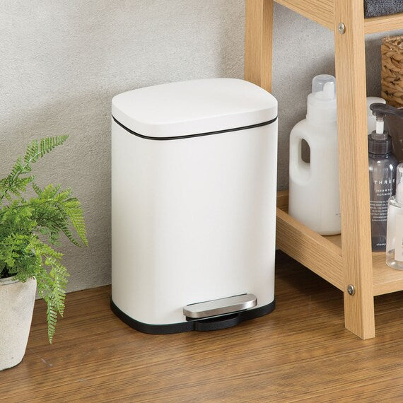 5L Rectangle Soft Close Trash Can
