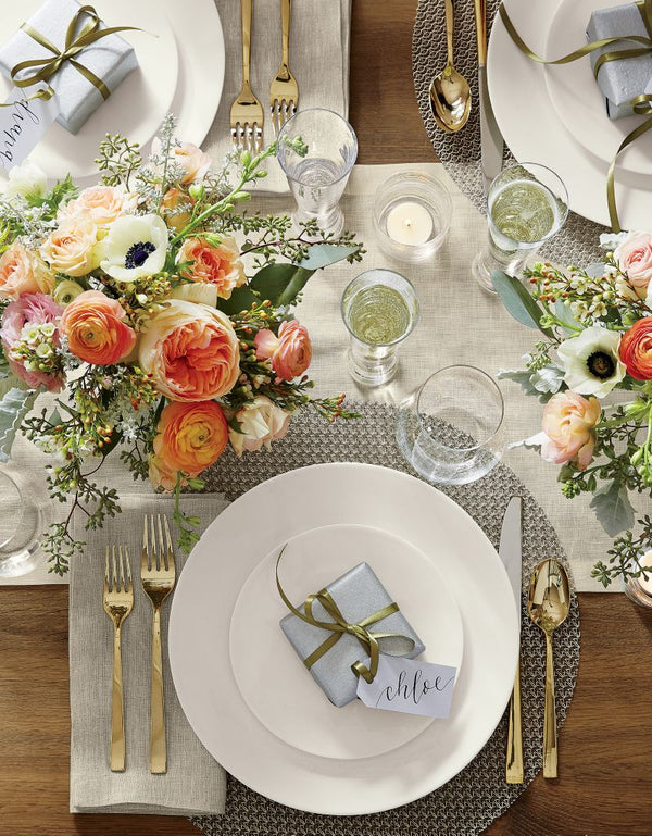 Marin Warm Natural Linen Table Runner