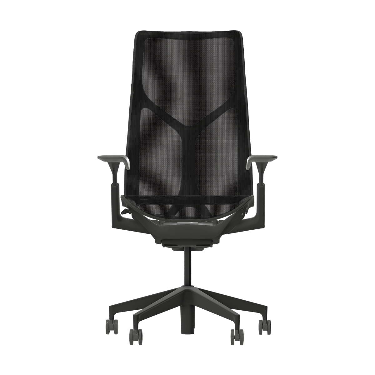 COSM Highback Chair with Height-Adjustable Arms