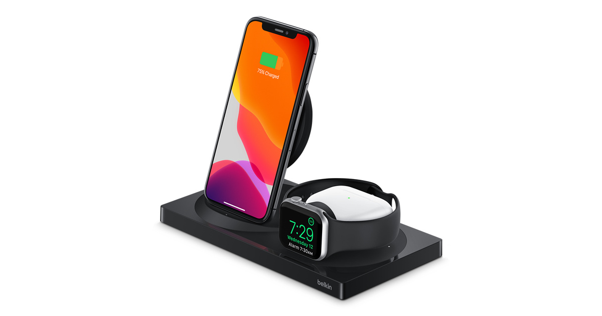 BoostCharge 3-in-1 Wireless Charger