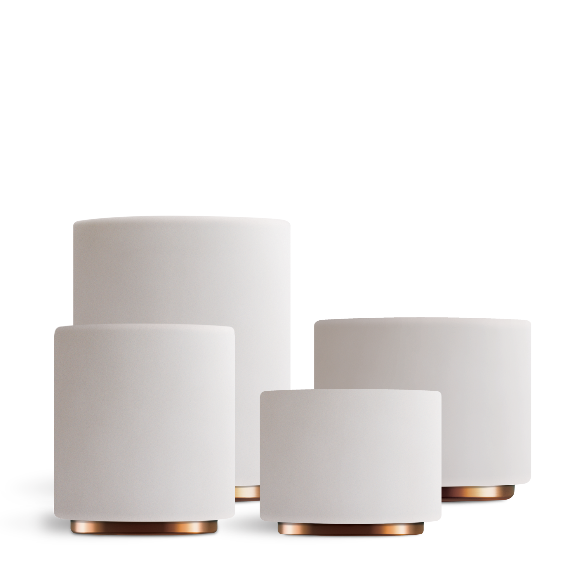 Monty ‎Milk Art Cups - Matte White