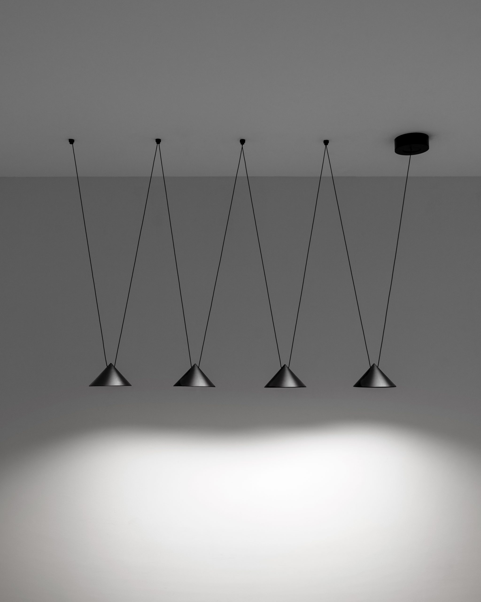 Pendant Light, 36W_4A/ALMN.PL - Black