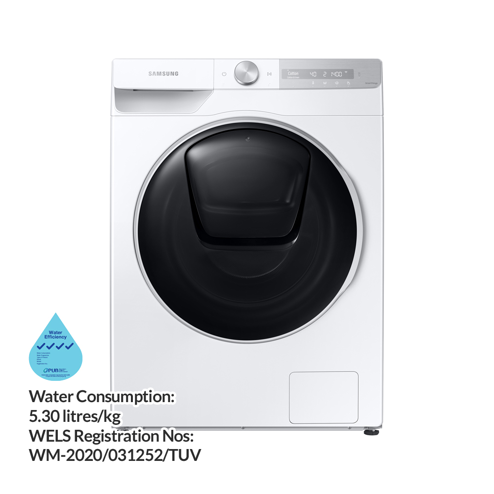 8/6kg Front Load Washer Dryer with QuickDrive™