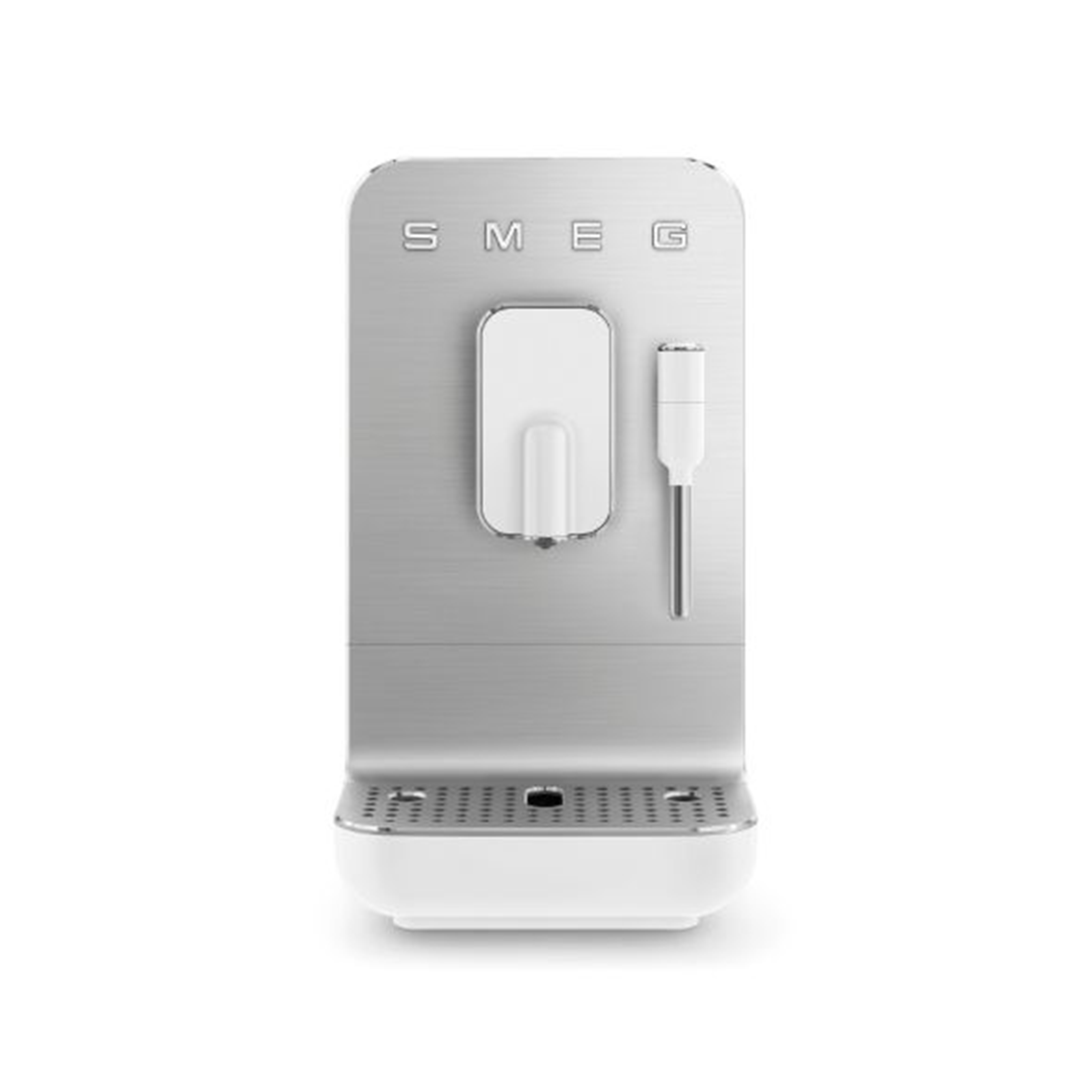 SMEG Bean-To-Cup Coffee Machine with Steam Dispenser - White