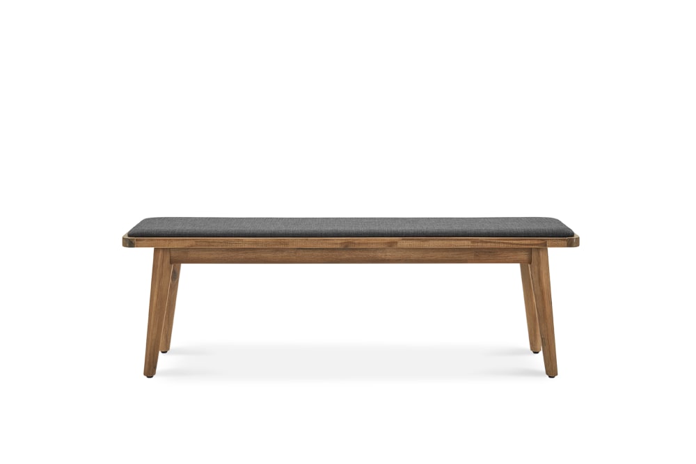 Seb Dining Bench - Dark Graphite