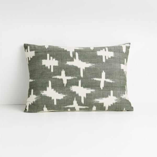Sirocco Throw Pillow Cover - Rifle Green