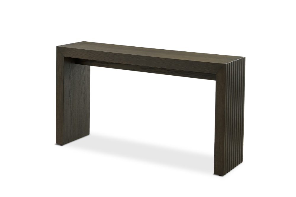 Sloane Console Table, W120 x H38 x D78cm - Grey Oak