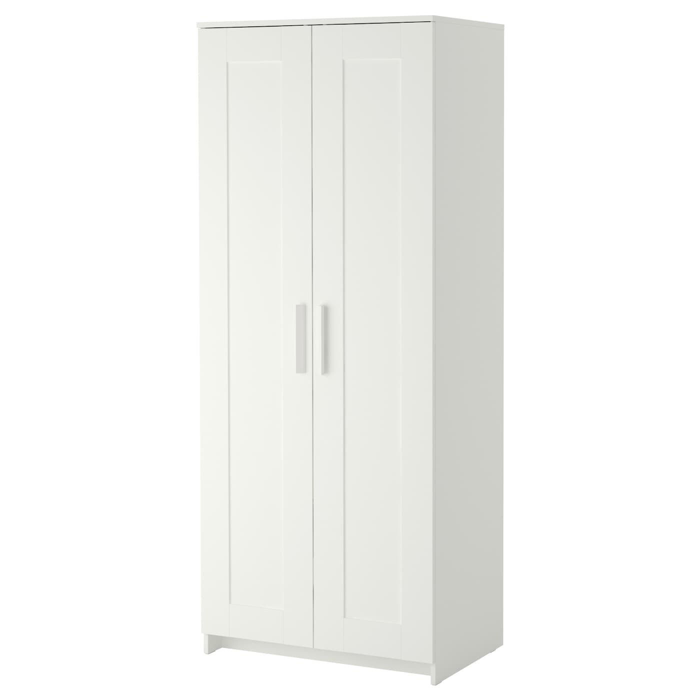 BRIMNES Wardrobe with 2 doors, 78x190 cm