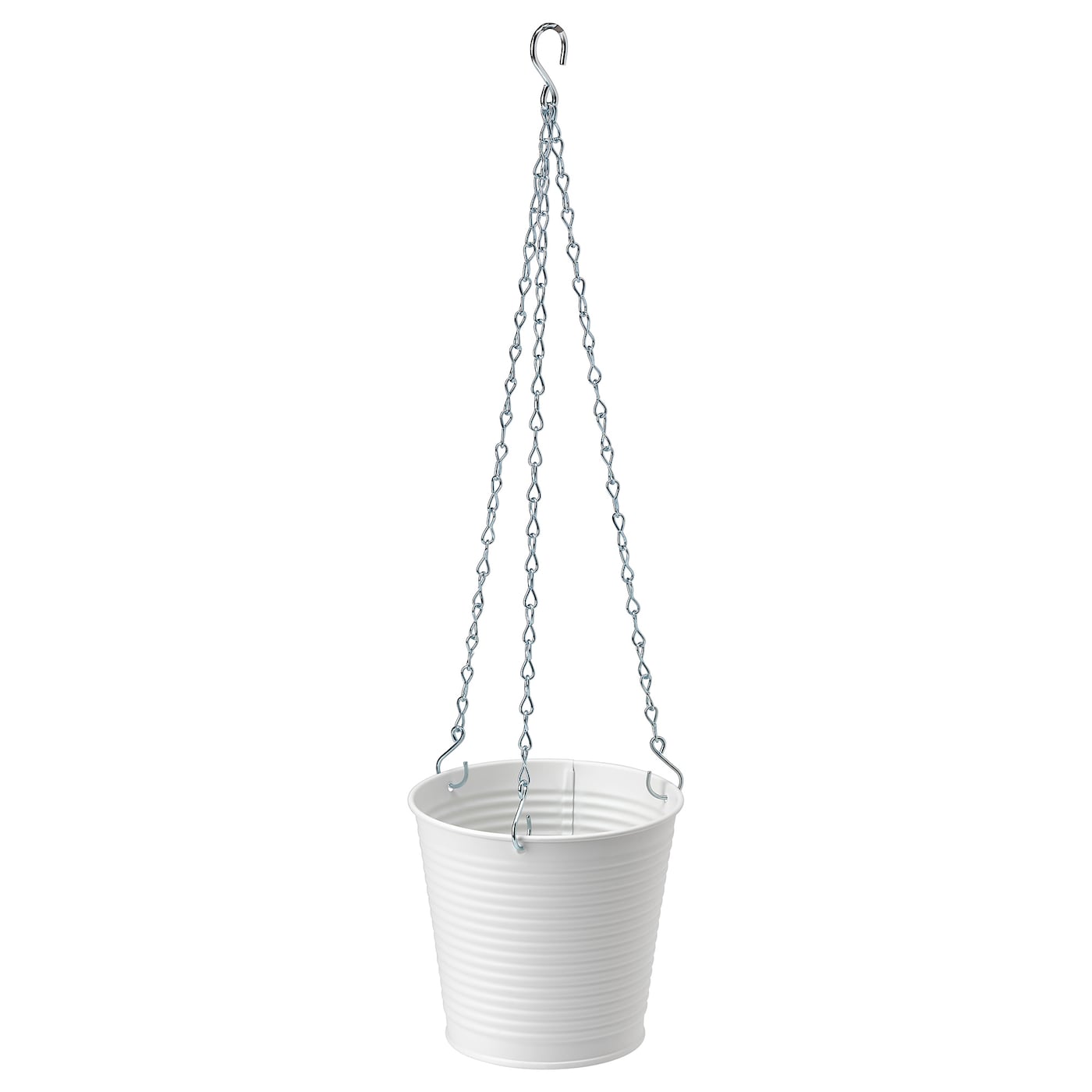 CASHEWÄPPLE Hanging planter, in/outdoor white, 12 cm