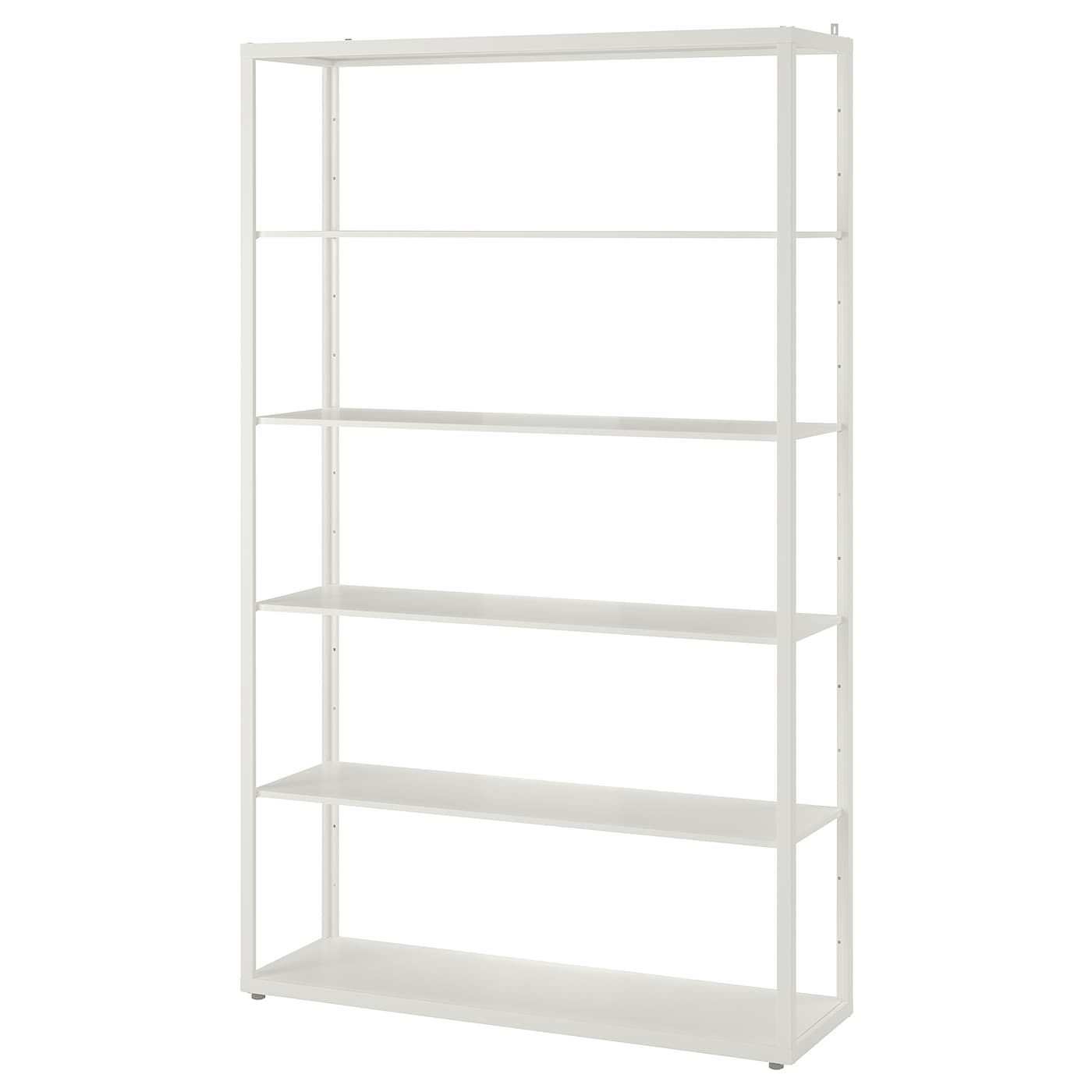 FJÄLKINGE Shelving Unit, 118x193 cm - White