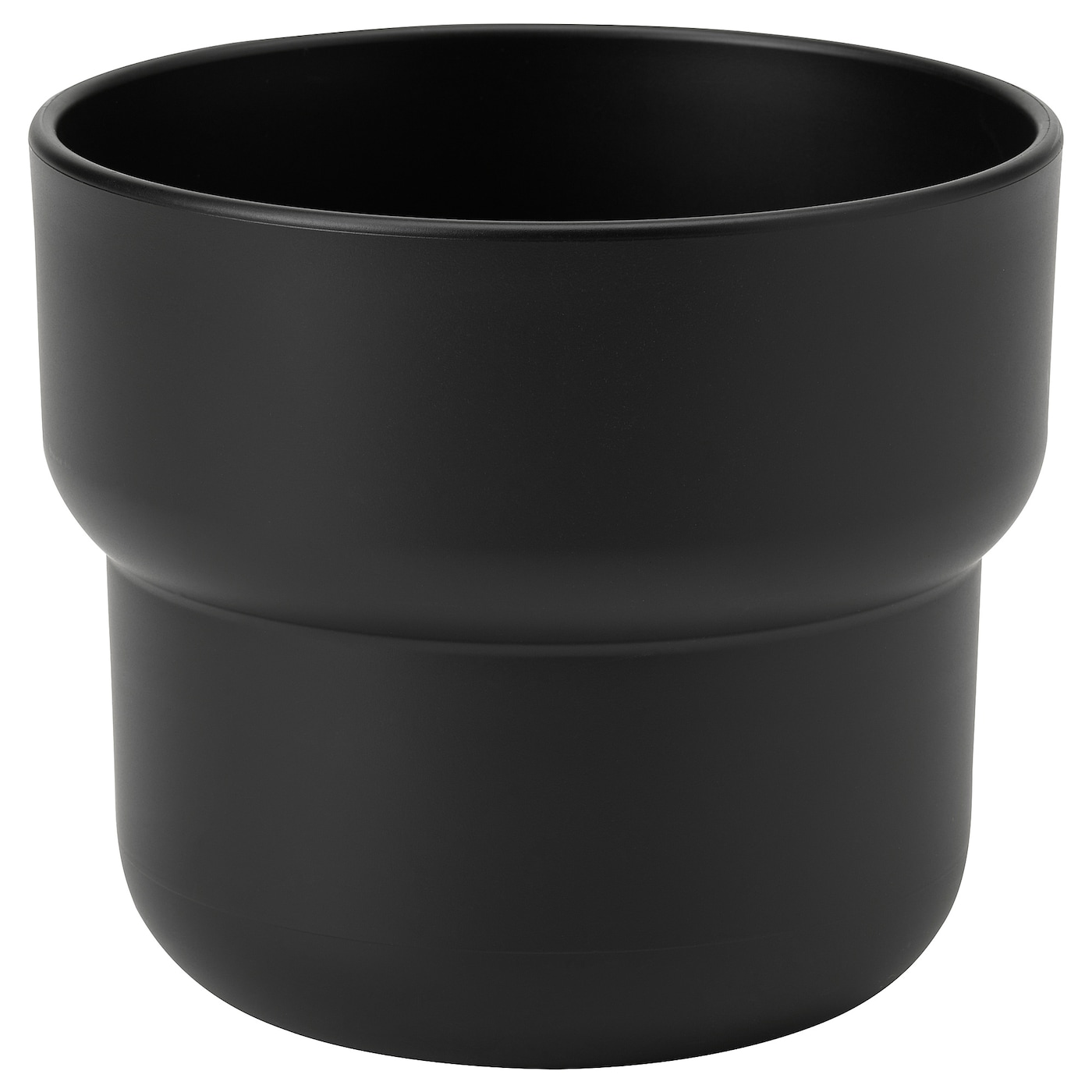 FÖRENLIG Plant Pot, 12 cm - In/outdoor Black