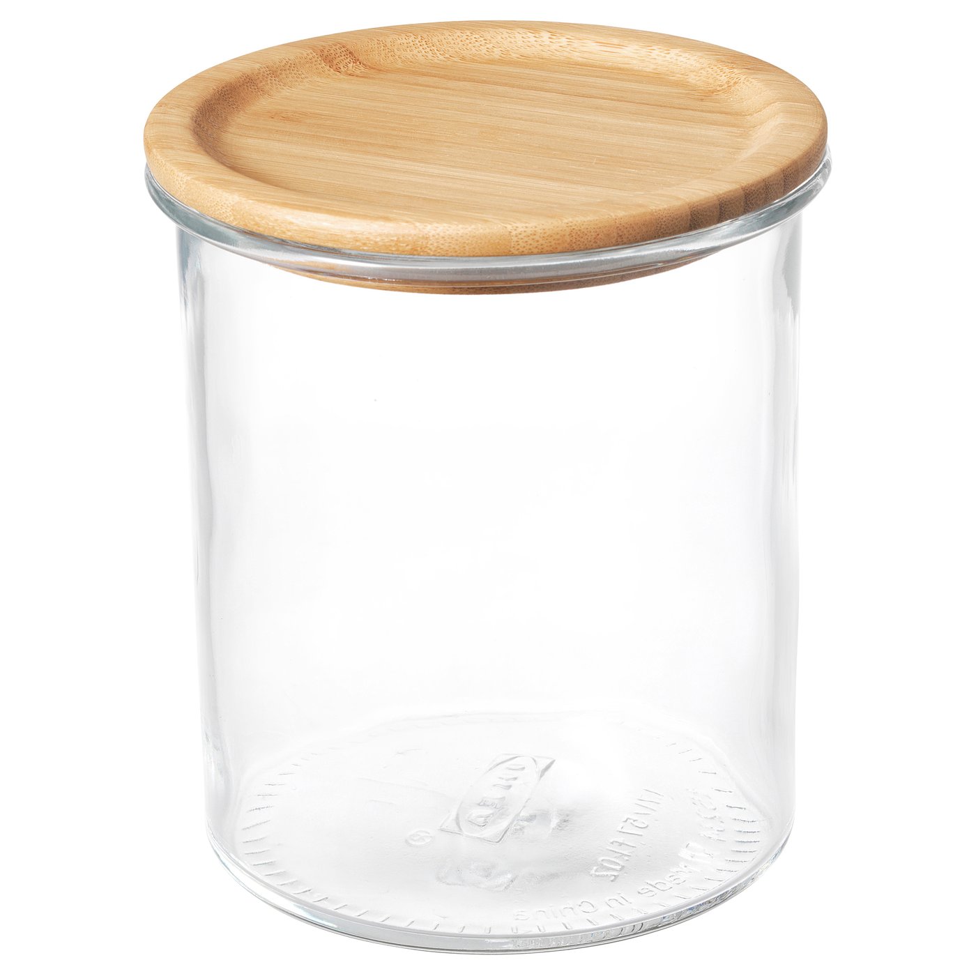 IKEA 365+ Jar with Lid, 1.7l - Glass/bamboo