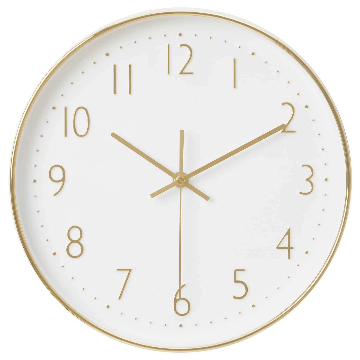 JÄNKIG Wall clock, 30 cm - Gold