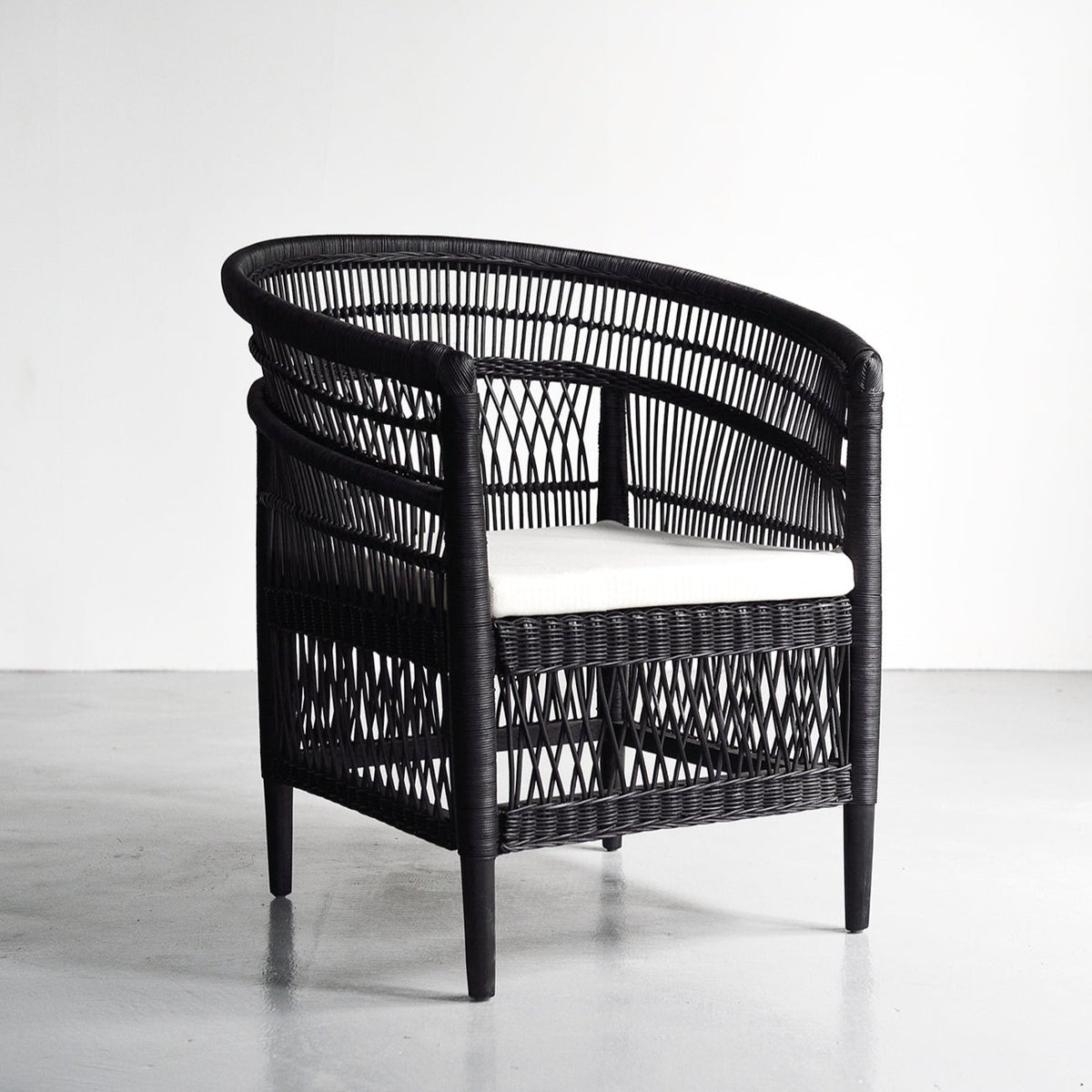 Malawi Arm Chair - Black