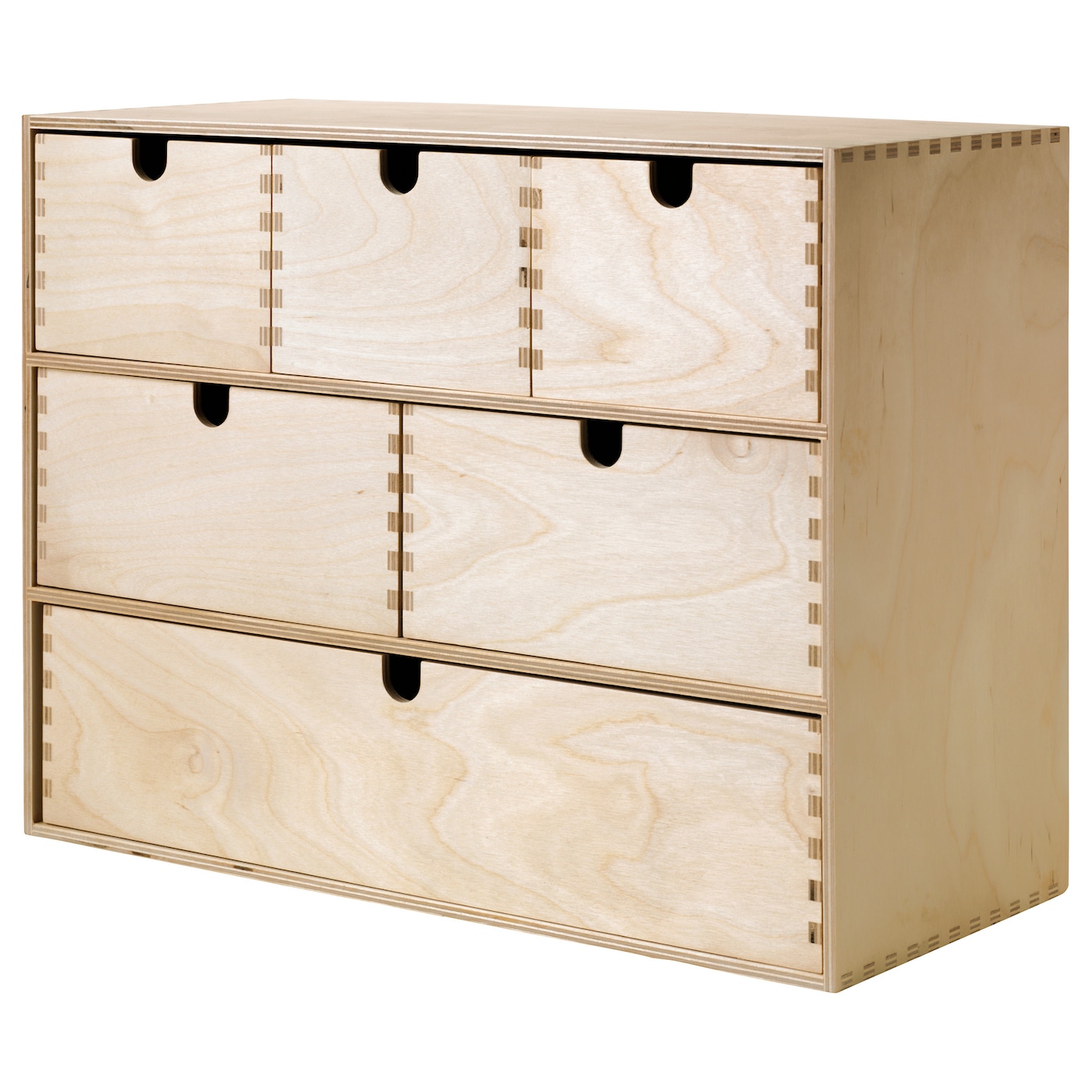 MOPPE Mini Chest of Drawers, Birch Plywood