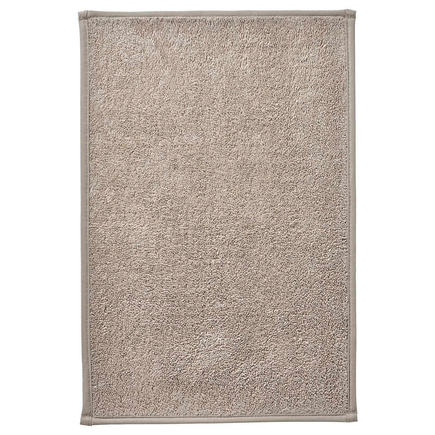 OSBYSJÖN Bath mat - Light grey-beige