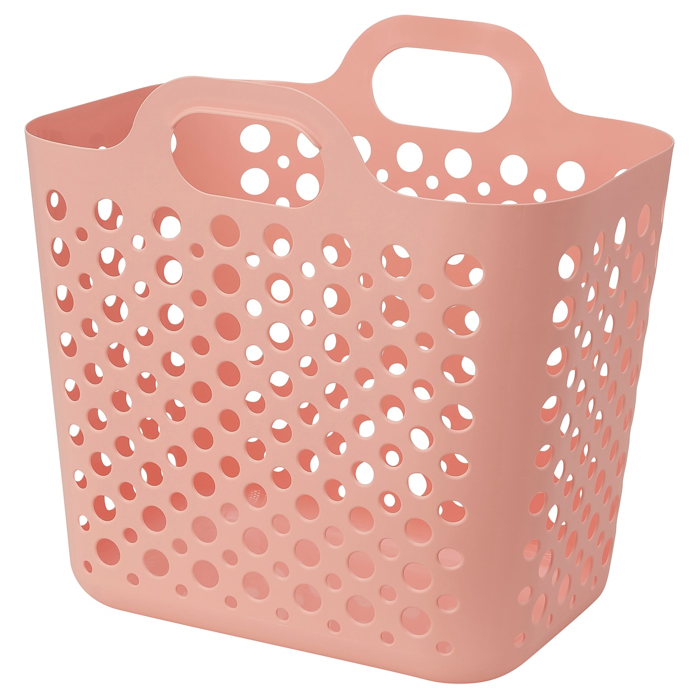 SLIBB Flexible Laundry Basket, 24 L - Pink