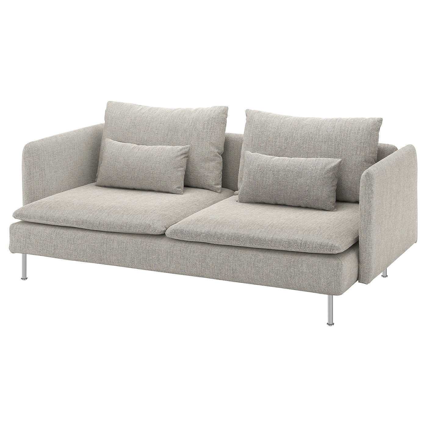 SÖDERHAMN 3-Seat Sofa - Viarp Beige/Brown 