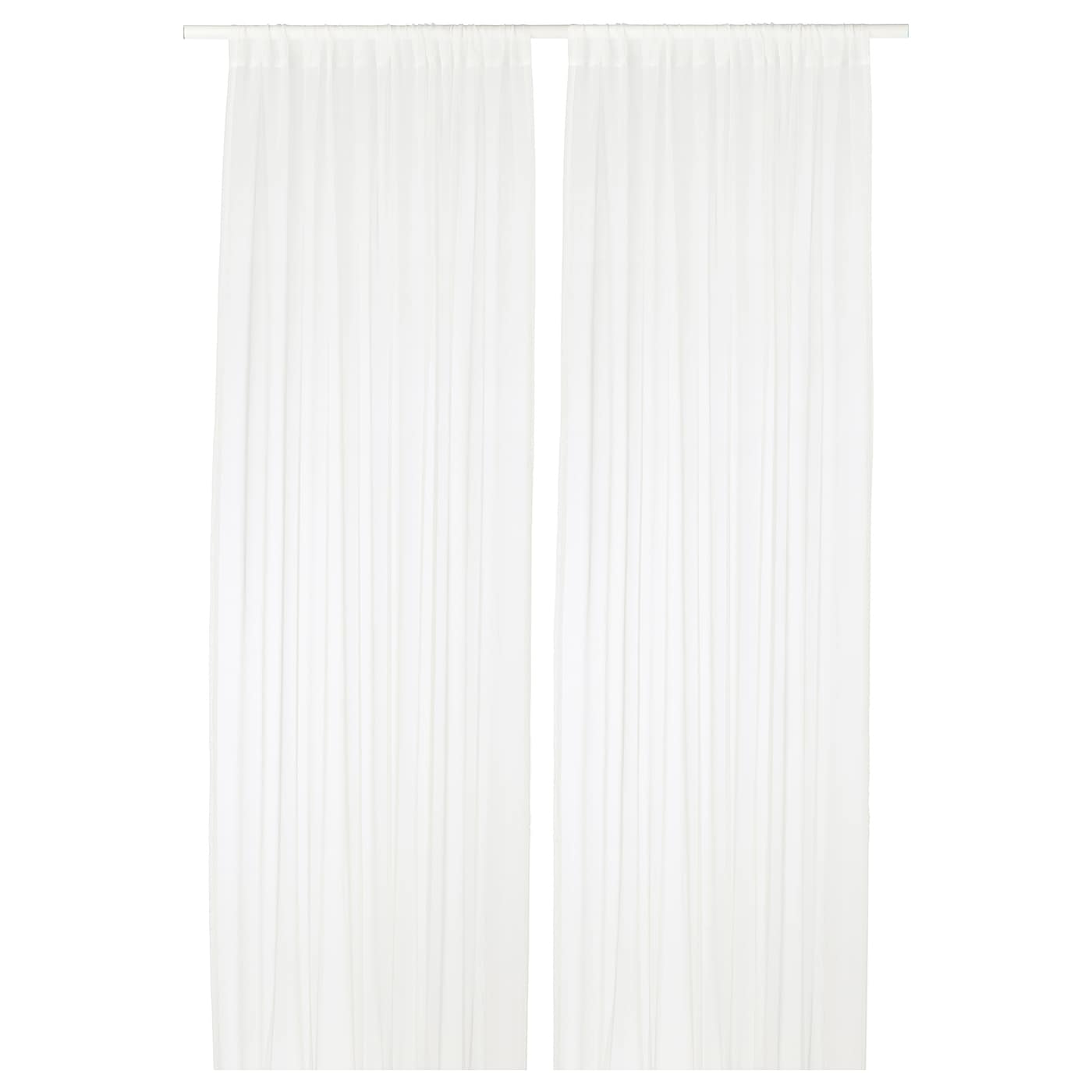 Teresia Sheer Curtains, 145x250 cm - White