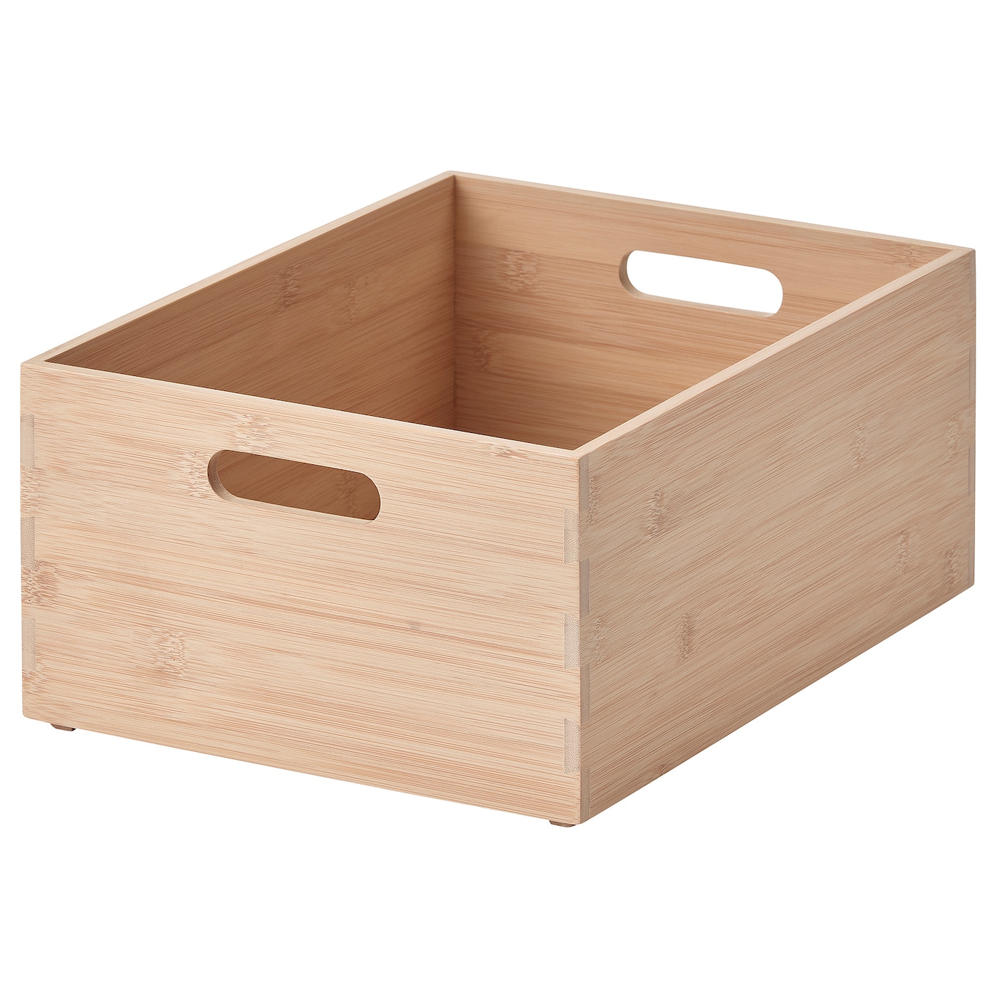 UPPDATERA Storage Box - Light Bamboo 