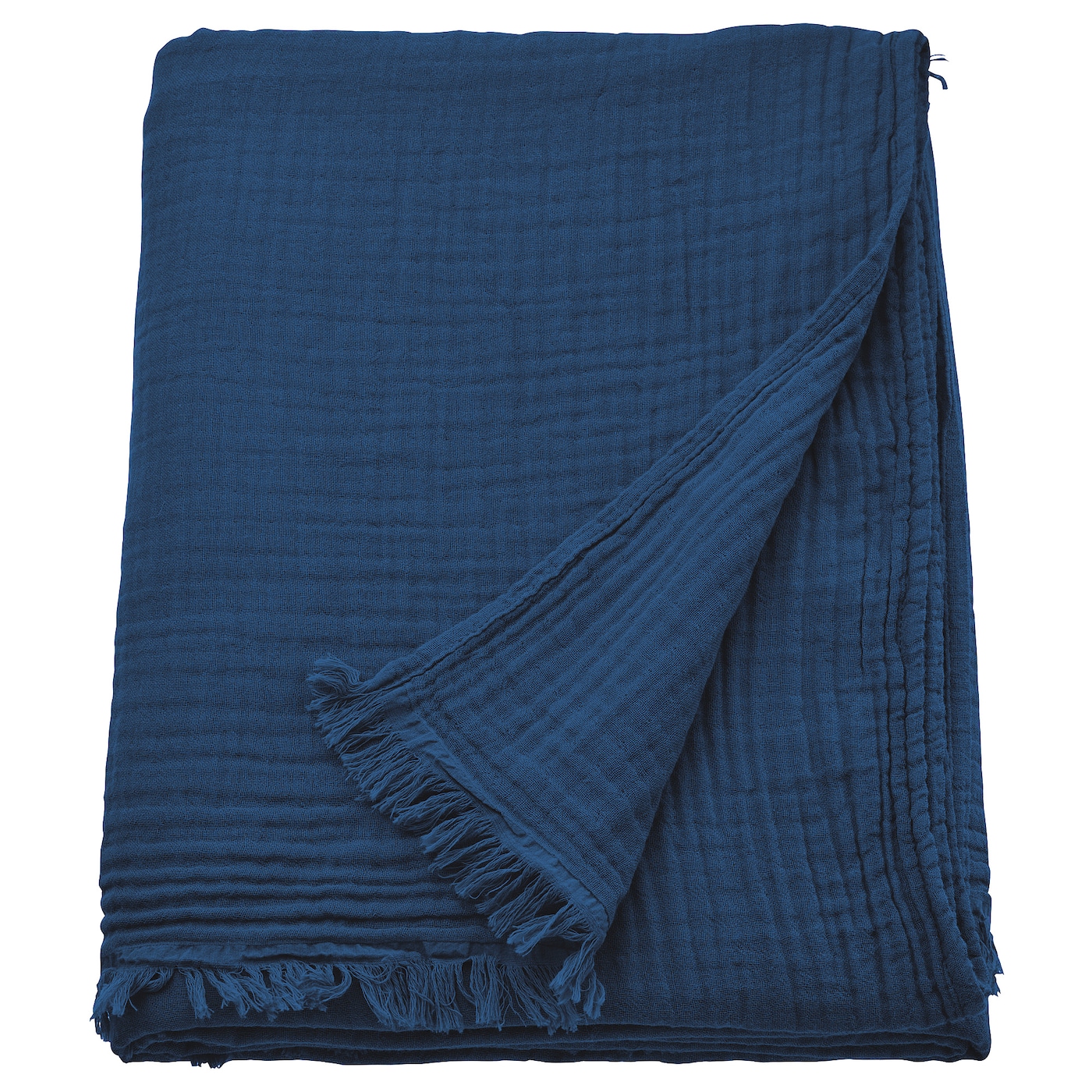 VALLKRASSING Throw, 150x200 cm, Dark Blue
